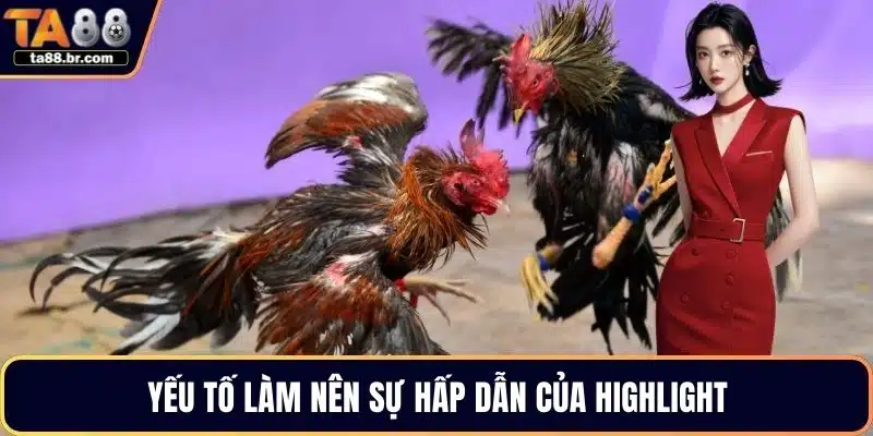 Yếu tố làm nên sự hấp dẫn của highlight